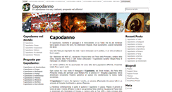 Desktop Screenshot of ilcapodanno.net